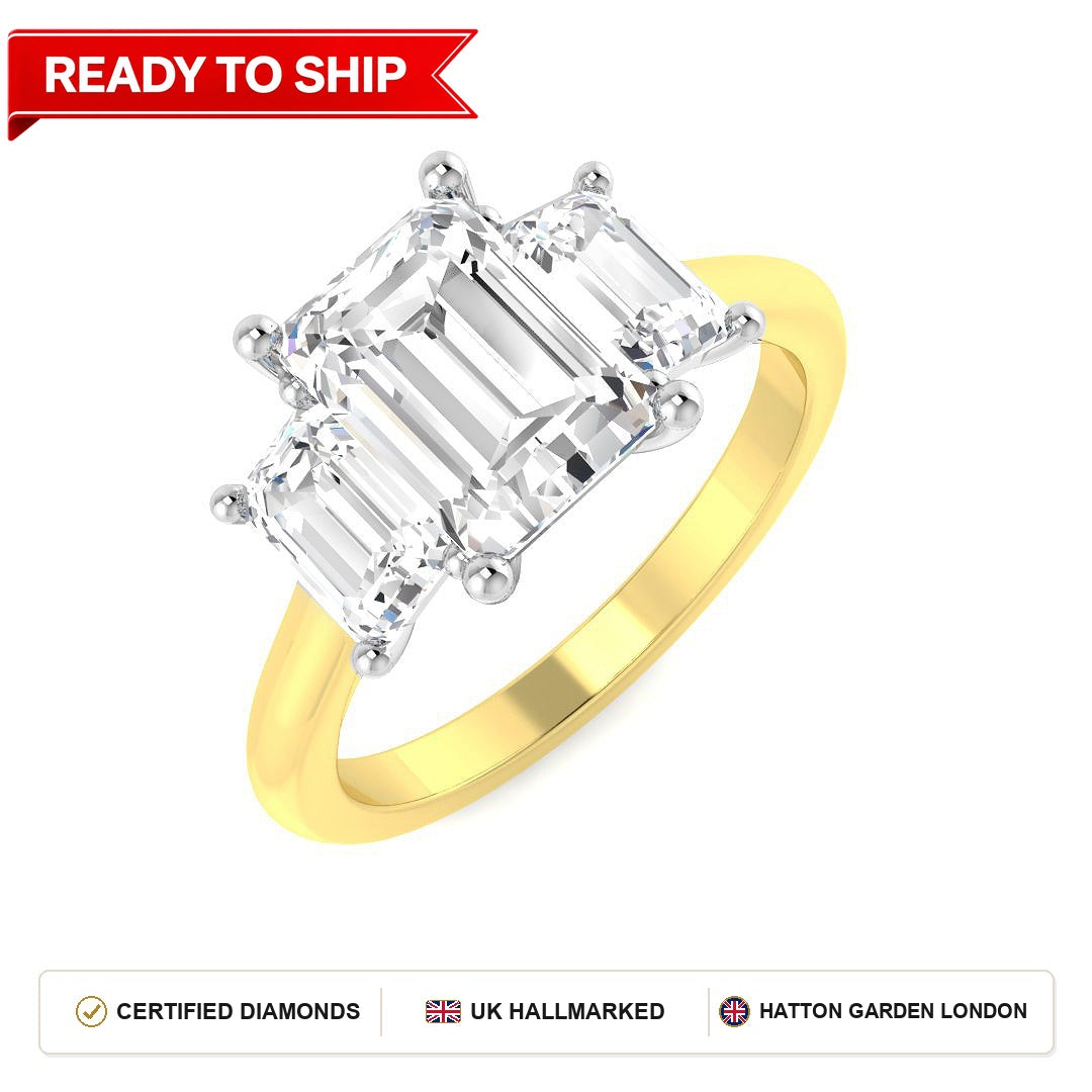 Lab grown diamond earring
