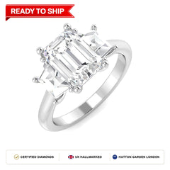 Lab grown diamond earring