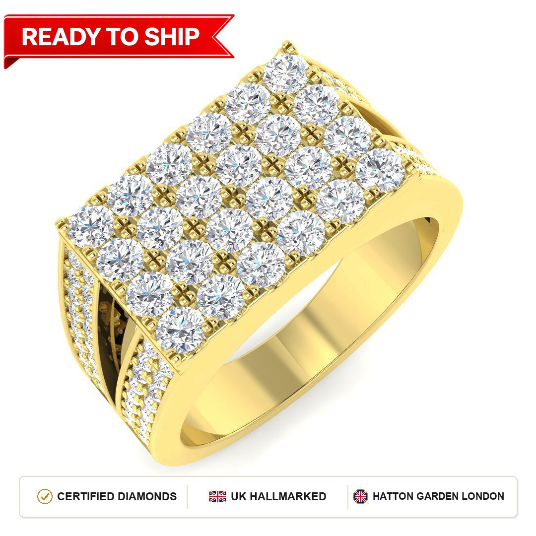 Lab grown diamond earring