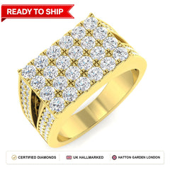 Lab grown diamond earring