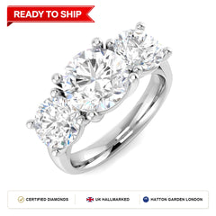 Lab grown diamond earring