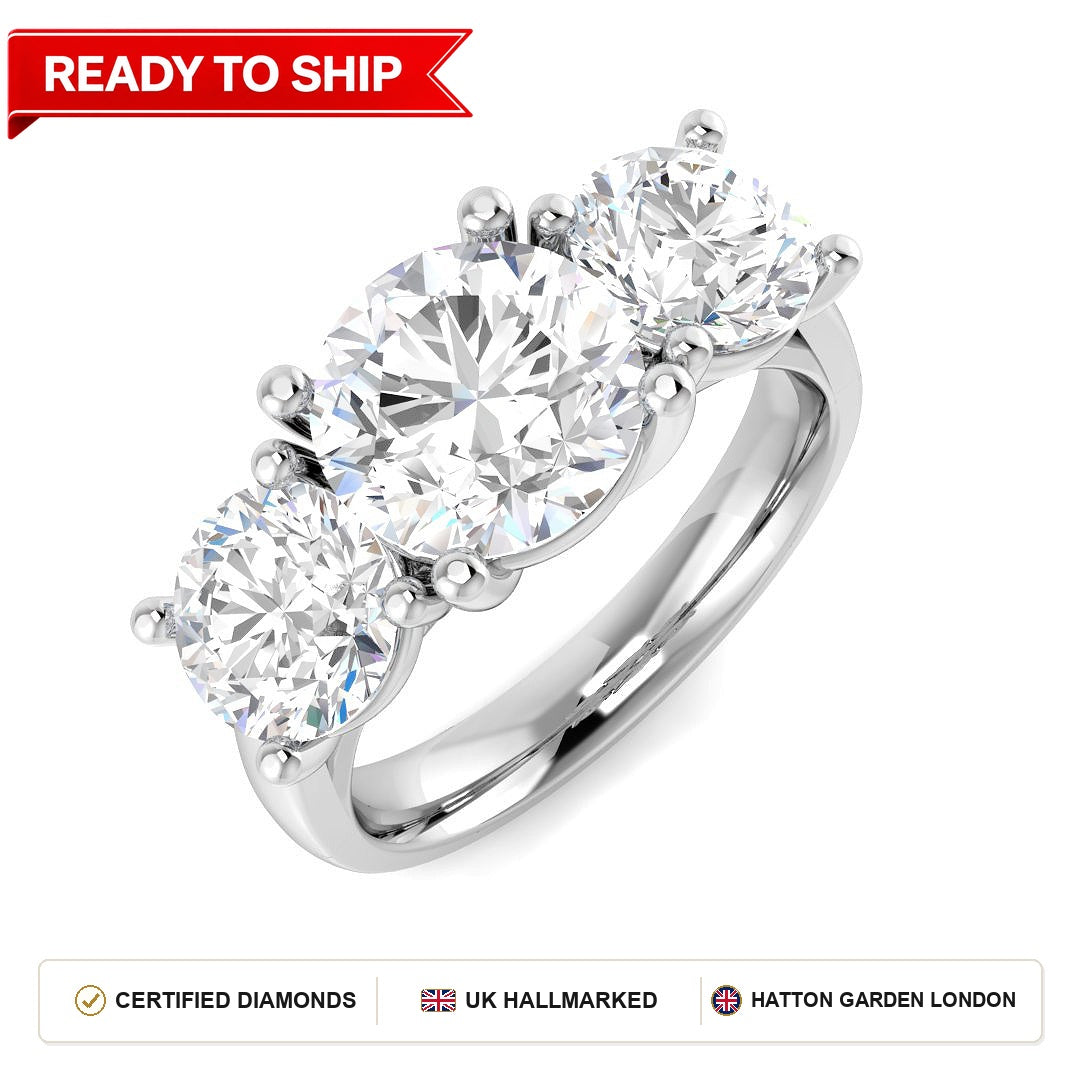 Lab grown diamond earring