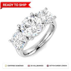 Lab grown diamond earring