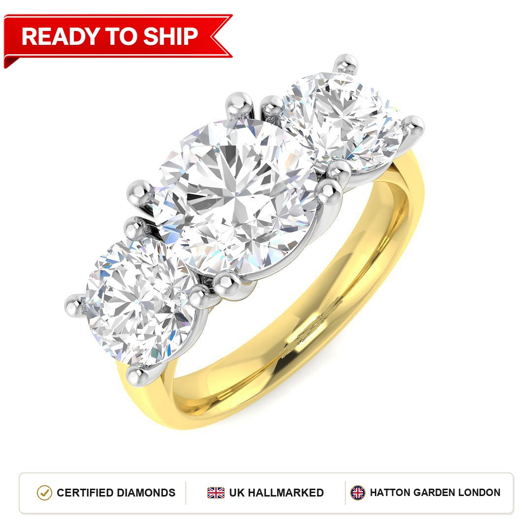 Lab grown diamond earring