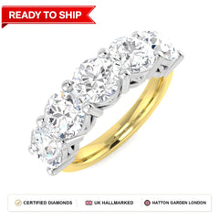 Lab grown diamond earring