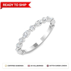 Lab grown diamond earring