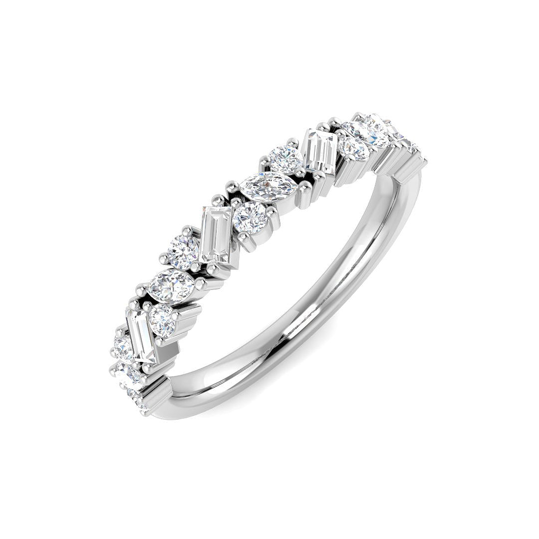 Diamond Maibktobe Fancy Ring | 0.5ct | Hallmarked Gold & Platinum