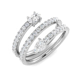 Oval & Pear Diamond Fancy Ring | Lab-Grown & Natural | Bridal Statement