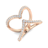 Diamond khrewkbury Fancy Ring | 0.5ct | Hallmarked Gold & Platinum
