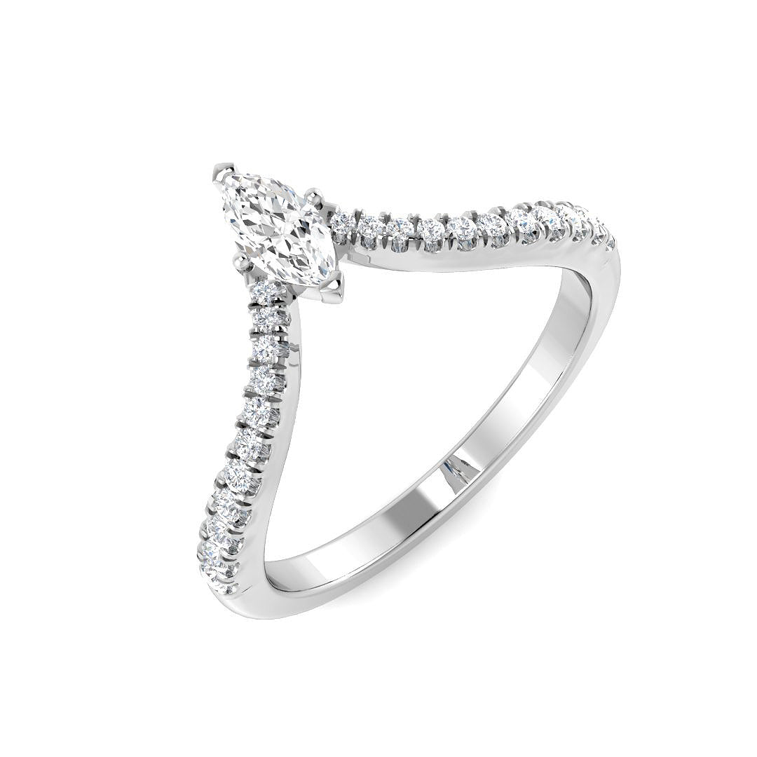 Diamond Wosverhamptob Engagement Ring | 0.33ct