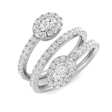 Diamond Prektob Fancy Ring | 1.25ct | Hallmarked Gold & Platinum