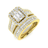 Diamond Mabchekter Engagement Ring | 2.25ct