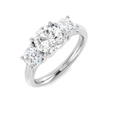 1.8Ct Lab Grown Diamond Ring in Platinum