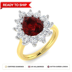 Lab grown diamond earring