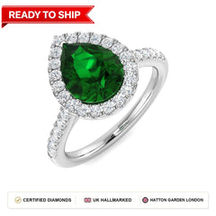 Lab grown diamond earring