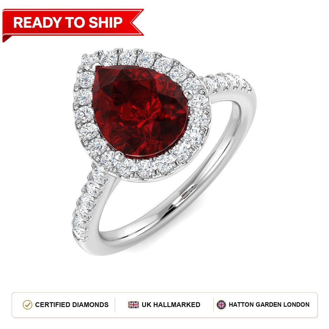 Lab grown diamond earring