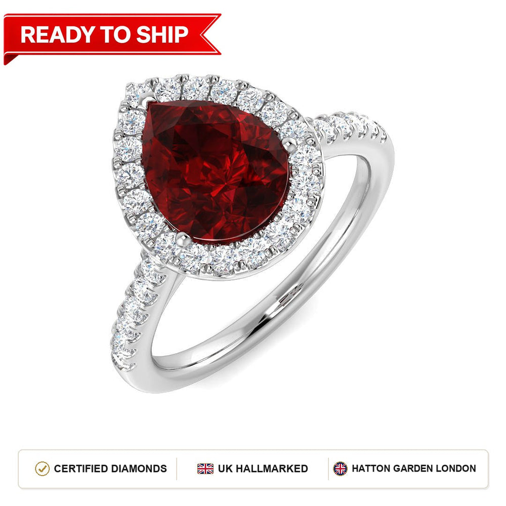 Lab grown diamond earring