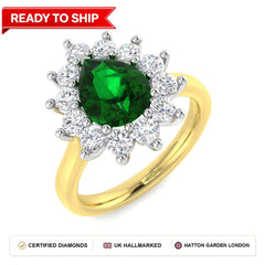 Lab grown diamond earring