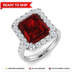 Lab grown diamond earring