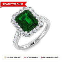 Lab grown diamond earring