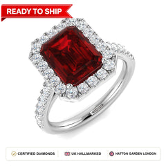 Lab grown diamond earring