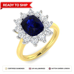Lab grown diamond earring