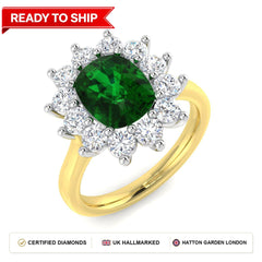 Lab grown diamond earring