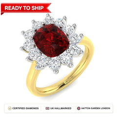 Lab grown diamond earring