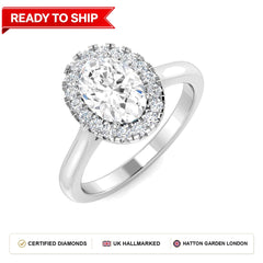 Lab grown diamond earring