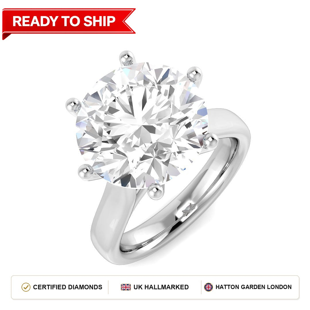 Lab grown diamond earring
