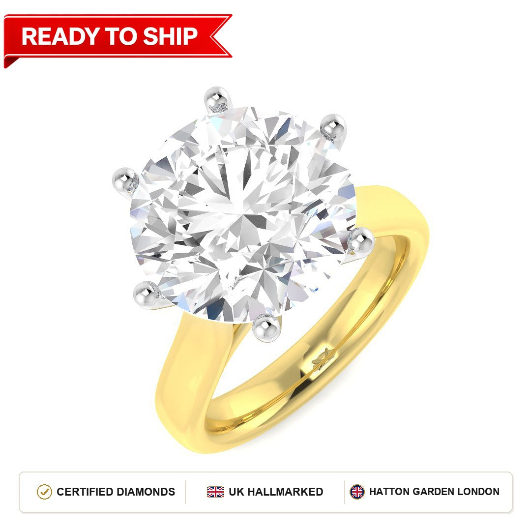 Lab grown diamond earring