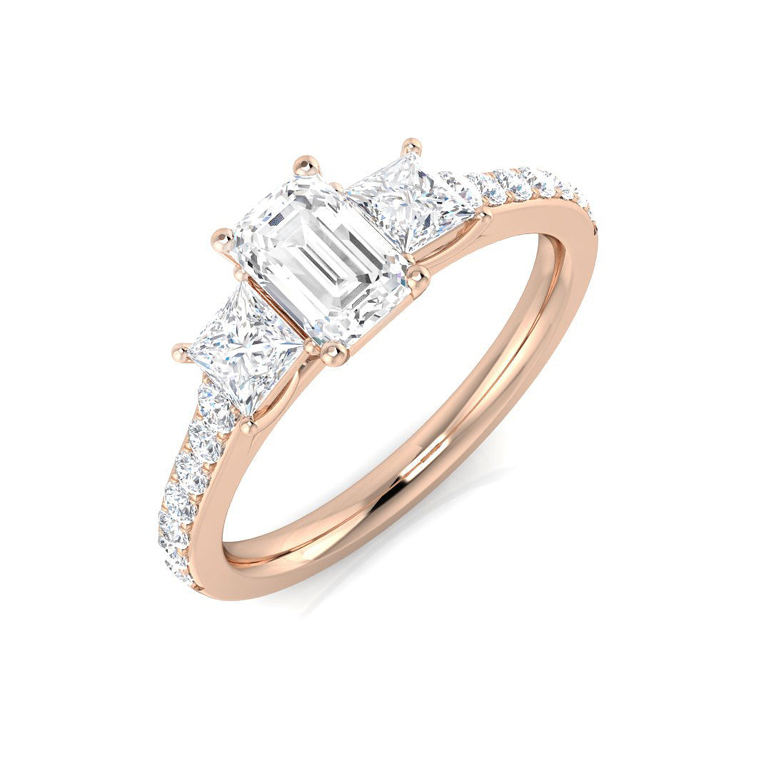 Lab-Grown Diamond Engagement Ring | 1.00ct | Hallmarked Gold & Platinum