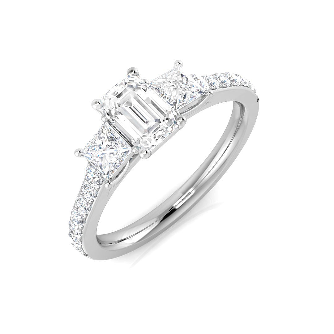 Lab-Grown Diamond Engagement Ring | 1.00ct | Hallmarked Gold & Platinum