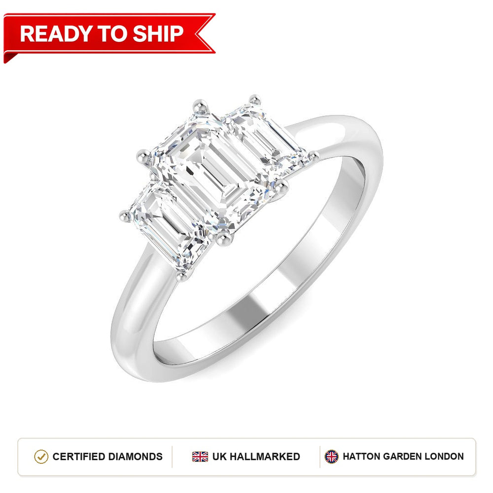 Lab grown diamond earring