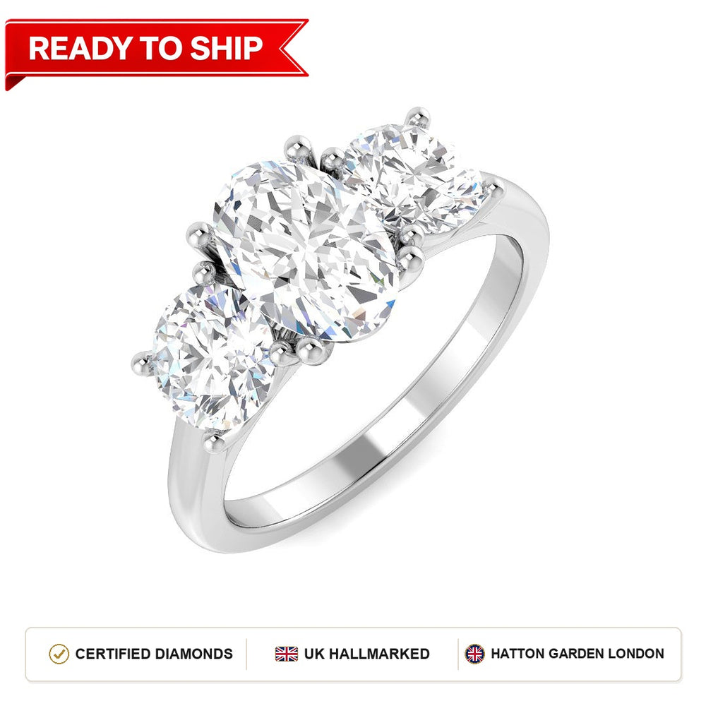 Lab grown diamond earring