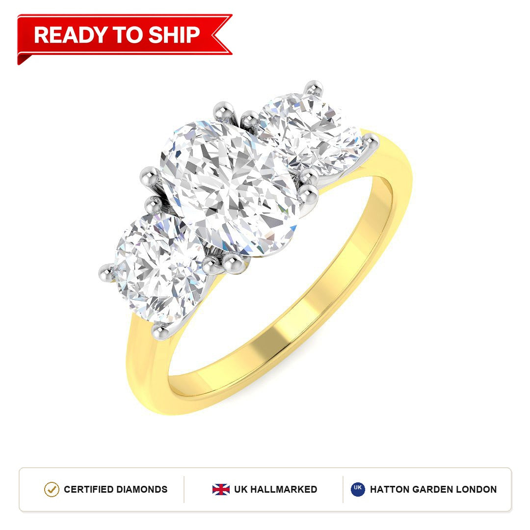 Lab grown diamond earring
