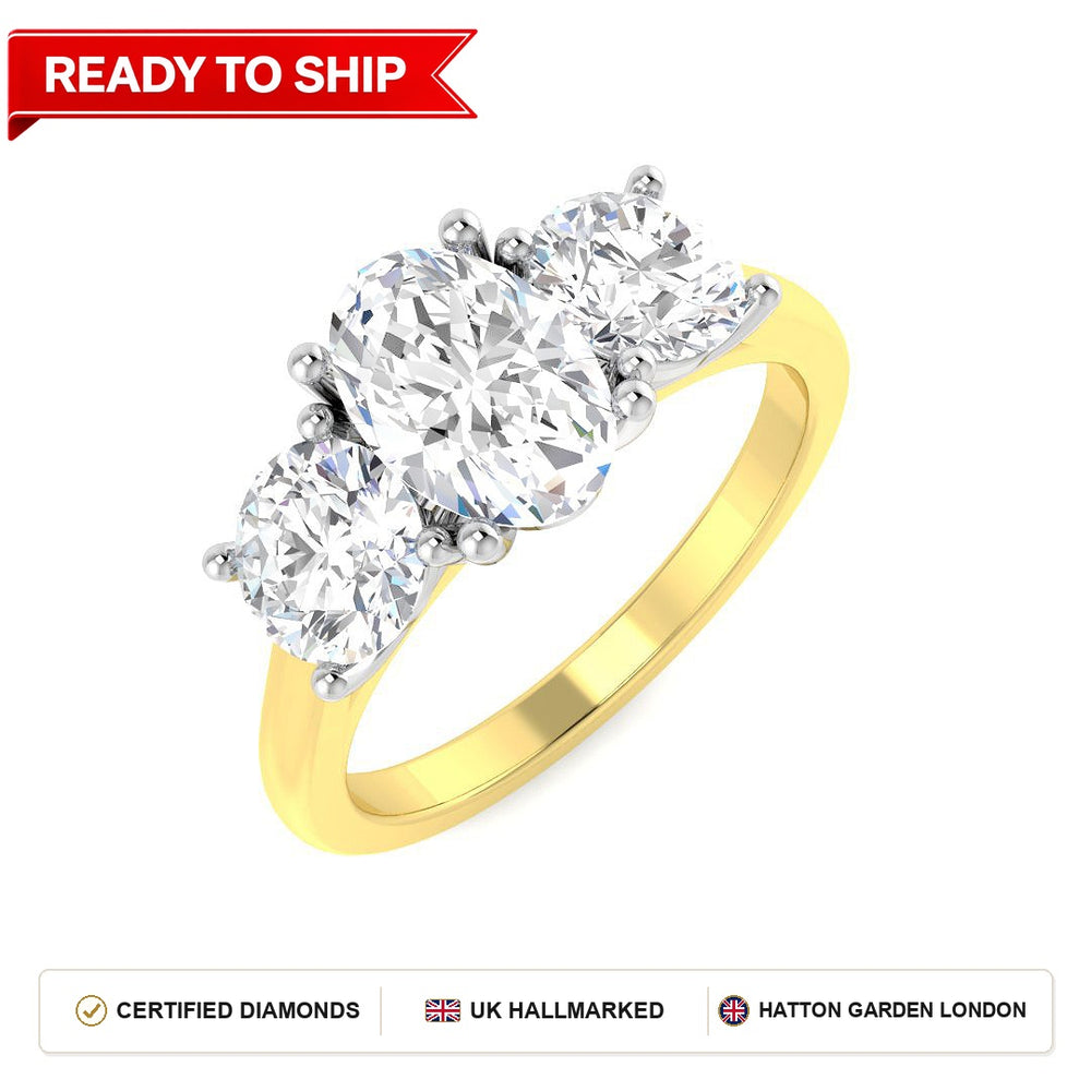 Lab grown diamond earring