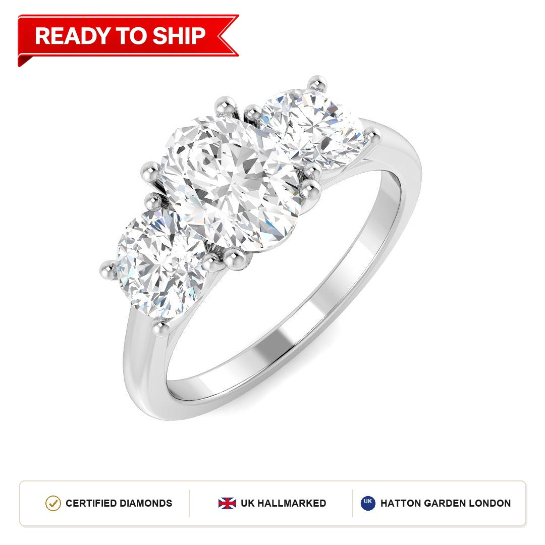 Lab grown diamond earring