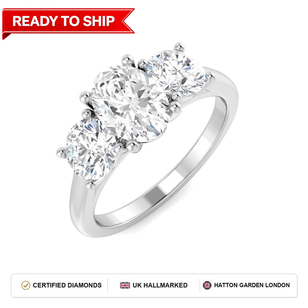 Lab grown diamond earring