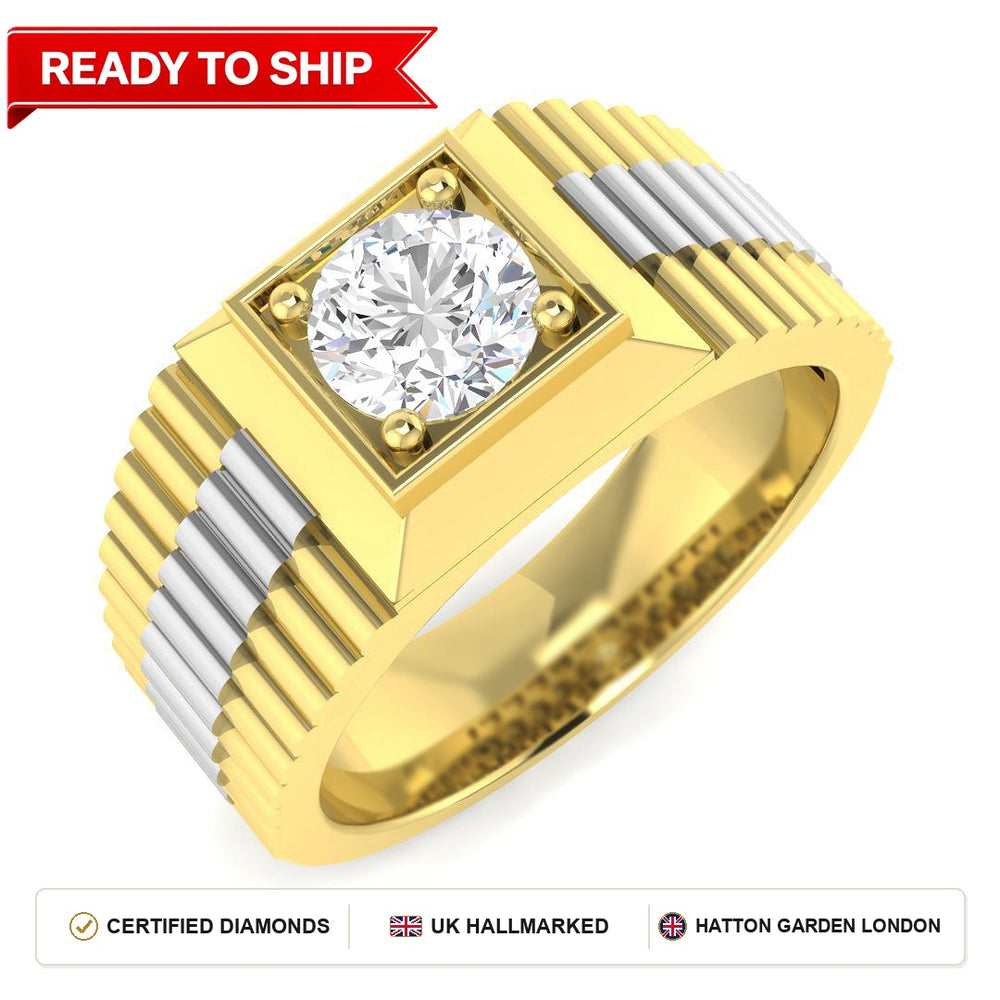 Lab grown diamond earring