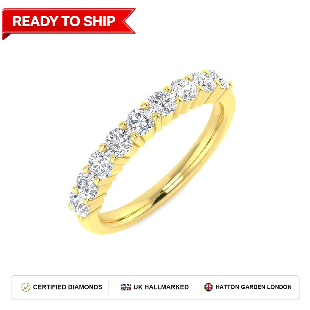 Lab grown diamond earring