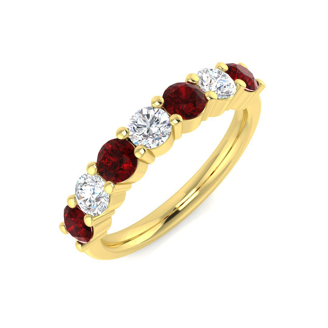 Diamond Dirletob Blue Sapphire Ring | 0.5ct - 2.75ct