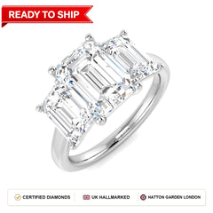 Lab grown diamond earring
