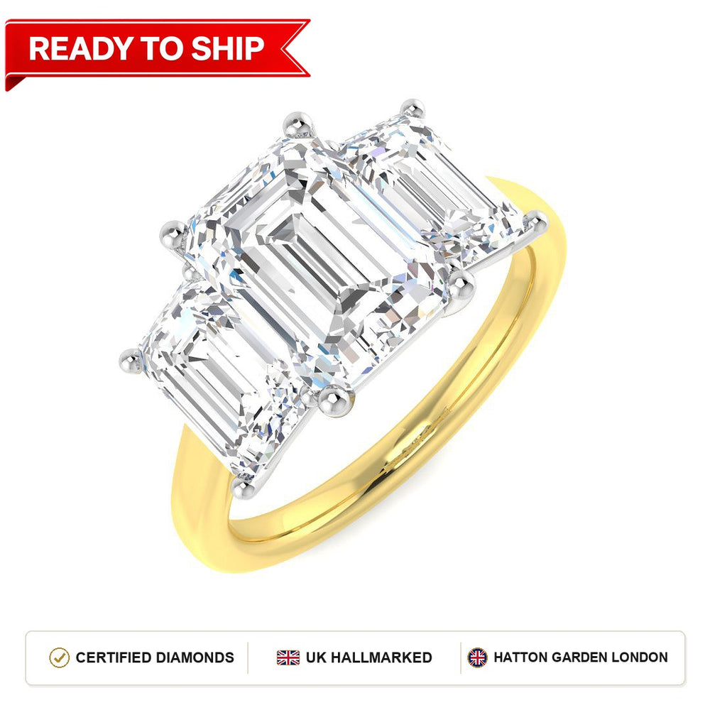 Lab grown diamond earring