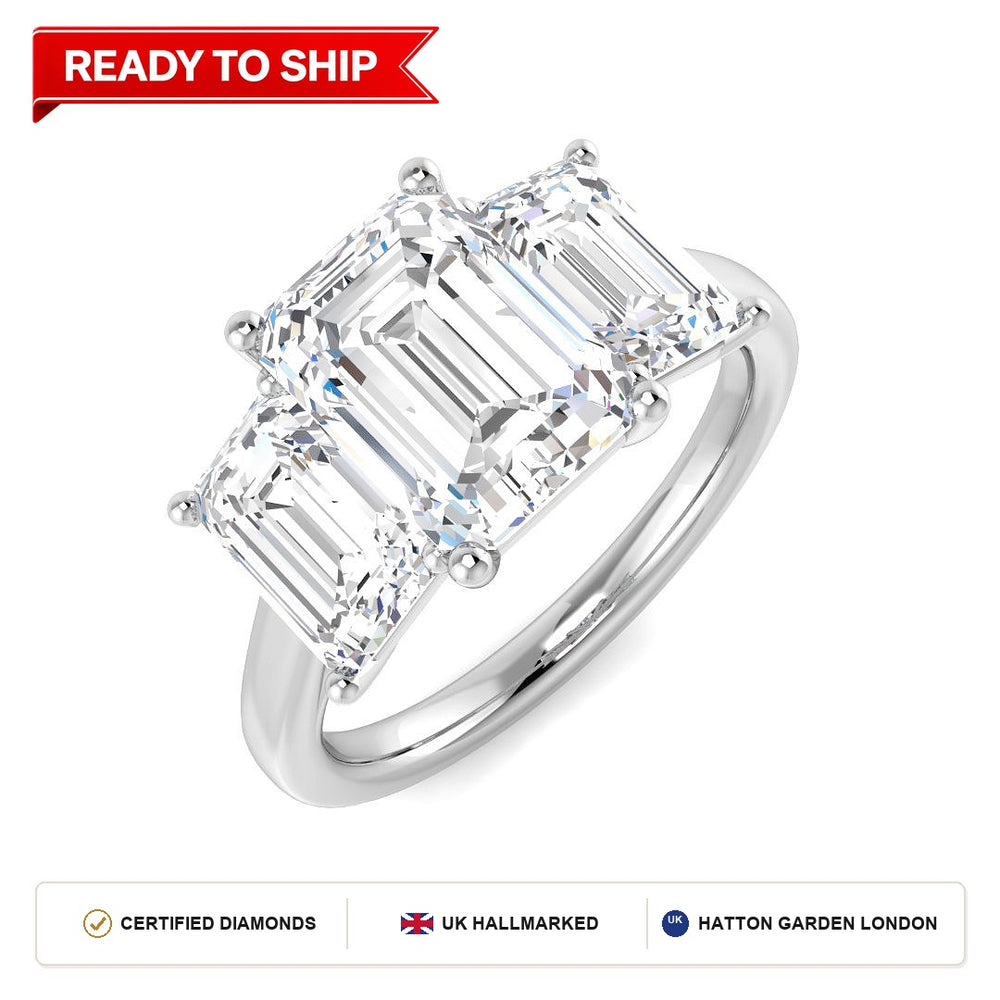 Lab grown diamond earring