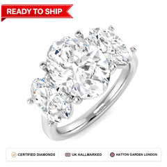 Lab grown diamond earring