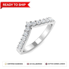 Lab grown diamond earring