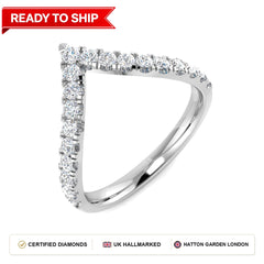 Lab grown diamond earring