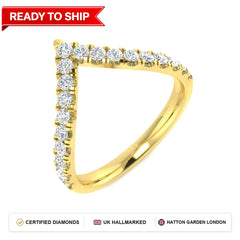 Lab grown diamond earring