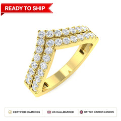 Lab grown diamond earring